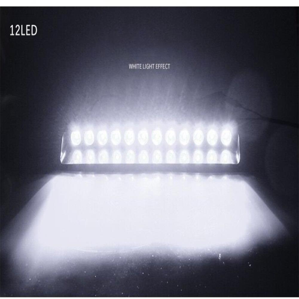 Ночной рыцарь 12 светодиодных полицейских стробоскопов Аварийная присоска Предупреждающая лампа Вспышка Тире Лампа Мигающая сигнальная лампа на лобовом стекле