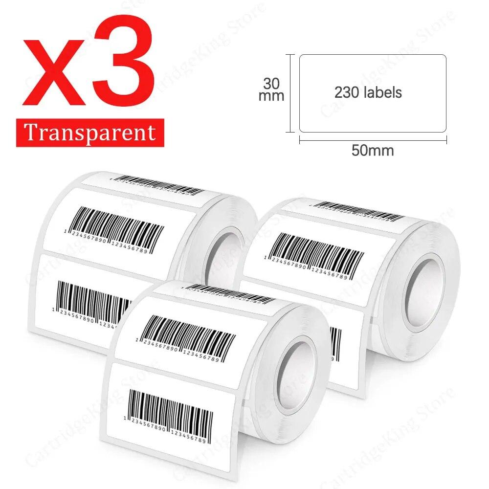 P50 Thermal Label Printer Similar To E210 M110 Adhesive Sticker Printer for Mobile Computer Mini Barcode Printer Portable Maker