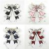 3D Rhinestone Wing Bow Ornament Sparkly Handmade Ribbon Decor for DIY Gift Wrapping Clothing Hair Accessories