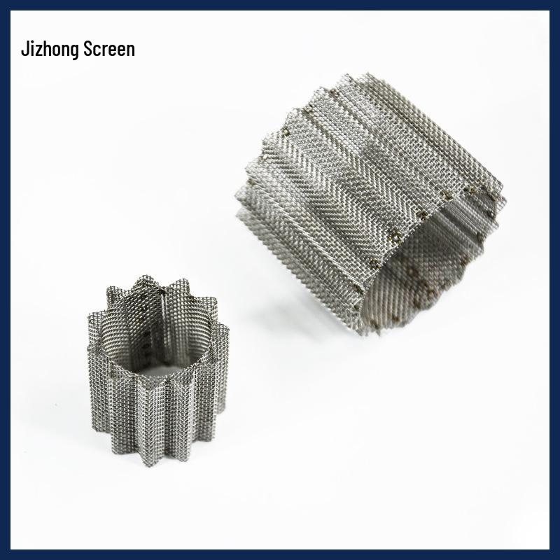Foldable Wavy Stainless Steel Primary Air Filter Screen Sheets