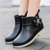New Fashion Water Shoes Women's Waterproof Short Rubber Shoes Rainy Day Korean Version of Foreign Trade Rain Boots Wear Women's Rain Shoes