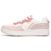Кроссовки женские Li Ning Leather Non-Slip Wear Resistance Lightweight Sneaker Shoes Pink AGCR318-4