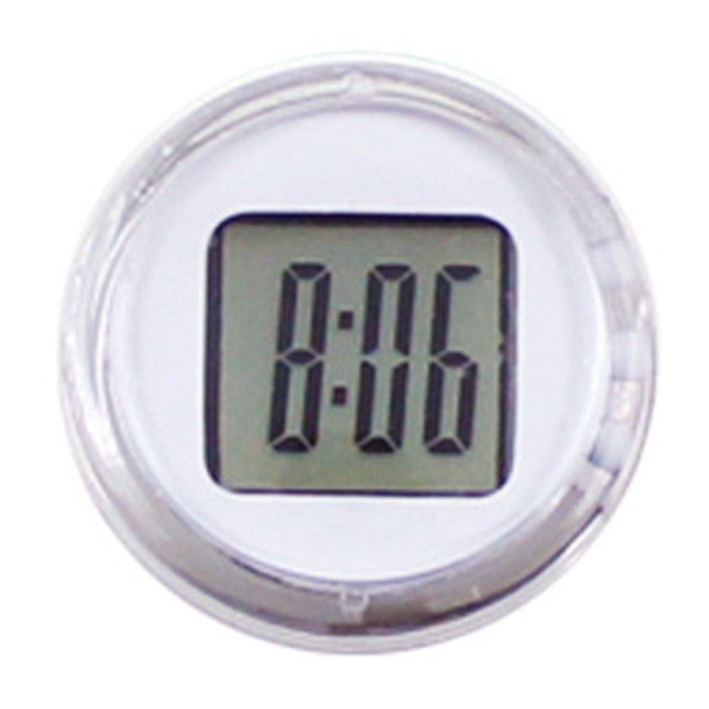 ABS Мотоциклетные Электронные Часы Мини Автомобильные Часы Простое Использование Мотоцикл