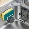 Кухня Ванная комната Губка для хранения посуды Полка для раковины Присоска Вешалка Держатель