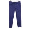 Made In Italy Tight Fit Long Pants W30 Blue Purple Men's Used