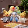 Cute Simulated Parrot Hand Puppet Doll Bird Plush Toy Doll Children Comfort Doll Interactive Game Gift