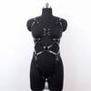 Women's SM Alternative Binding Props Adult Sex Toys Leather Binding Clothes Eyemask Collar Set Leather Strap Bondage Gear