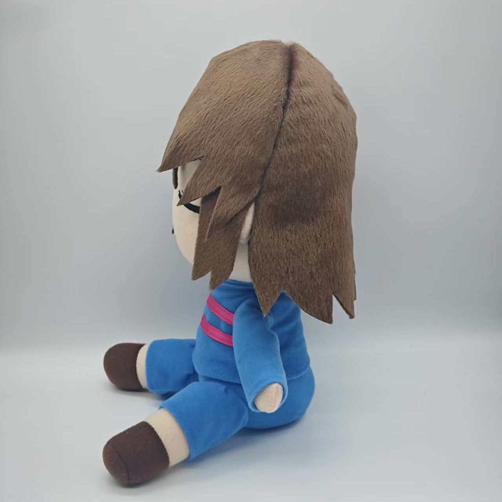 NEW Anime Girl Frisk Fumo Series Cute Sitting Figure Model Pillow Kawaii Mascot Cosplay Cartoon Props Xmas Gifts