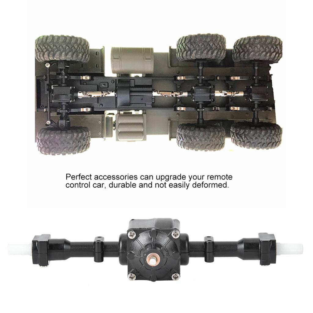 1 16 Gear Differential Axle Metal Drive Shaft Fit for FY004 Q64 Q60 WPL B36 MN77 6 Wheel RC CarRear Axle