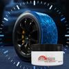 Tire Coating Wax Tire Shine Applicator Wheel Care Tire Cleaner 100g Polish Car Tire Paste Automotive Maintenance Wax Black Tire