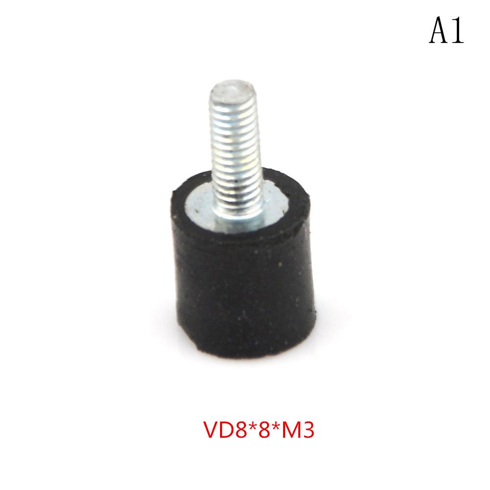 1pc M3 M4 M5 M6 M8 Male To Female Thread Rubber Shock Absorber Crash Pad Damper Bobbin Mount Anti Vibration Isolator Accessories