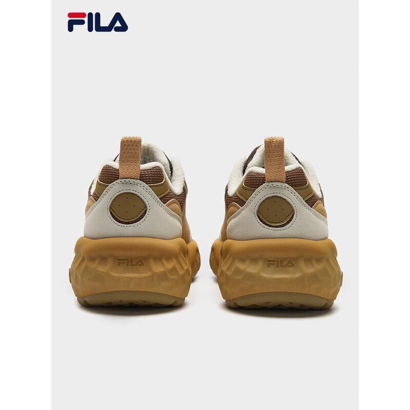 Fila Мужские зимние теплые массивные кроссовки с вафельным плетением