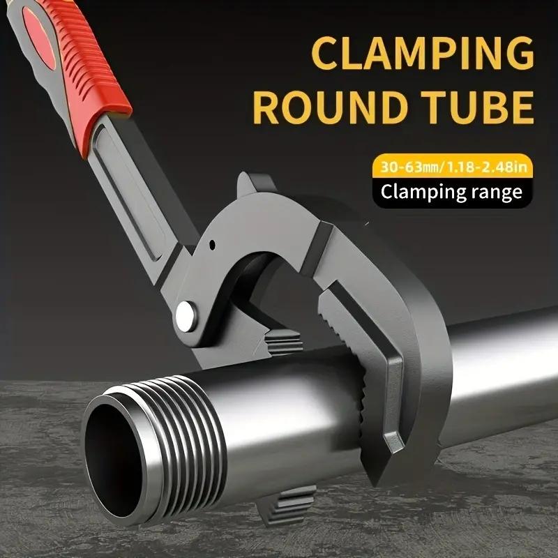 Многофункциональный автоматический трубный ключ Power Grip, металлический саморегулирующийся гаечный ключ, быстроразъемный трубный универсальный ключ, комбинированный набор инструментов