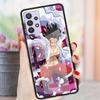Цельный стеклянный чехол с аниме для Samsung Galaxy A52 A71 A50 A51 A70 A21s A31 A72 A10 A12 A30 A22 5G, чехол для телефона