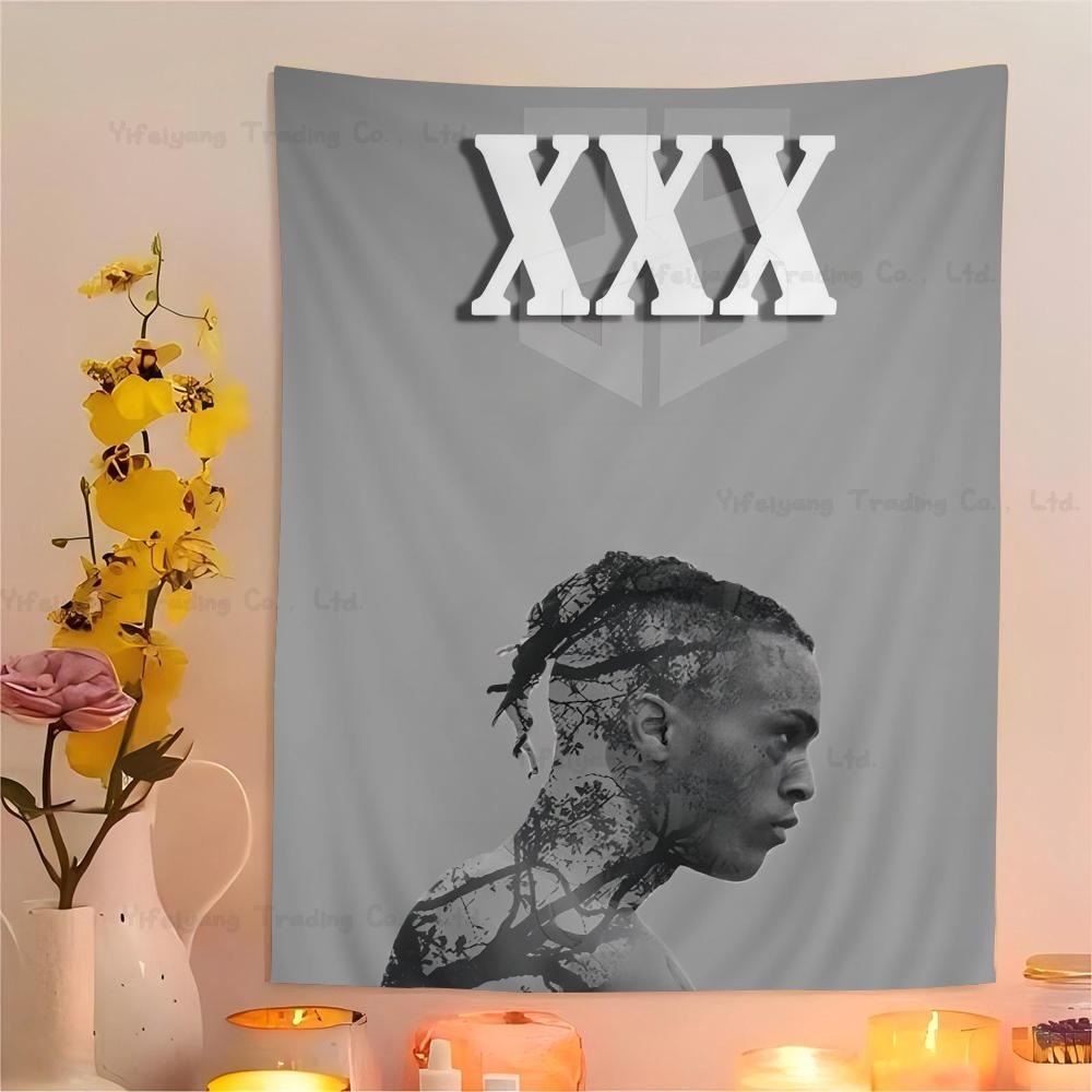 Хип-хоп ZXXXTentacion Аниме Гобелен Дешевый Хиппи Настенный Ковер Бохо Настенные Гобелены Мандала Домашний Декор