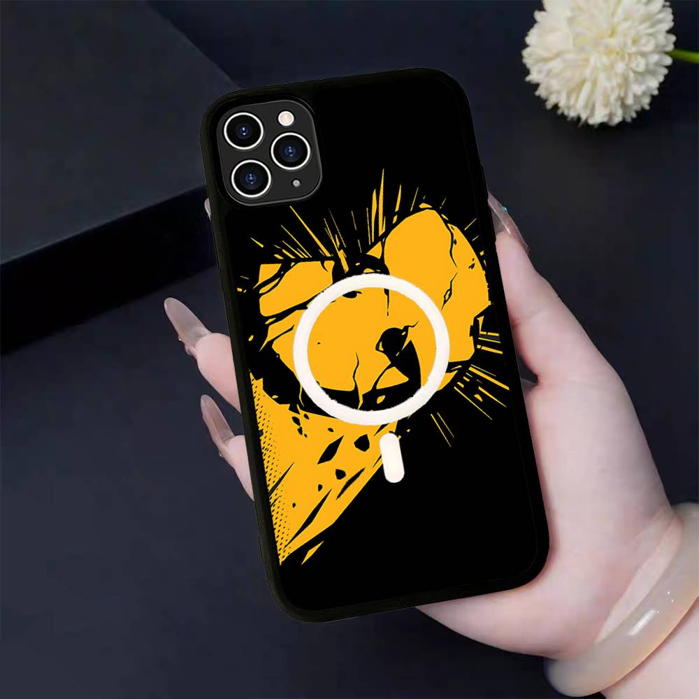 Магнитный чехол для телефона Singer W-WU-T-TANG для iPhone 16 15 14 13 12 11 17 Pro Max Plus, чехол с поддержкой беспроводной зарядки