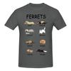 Ferrets Eat Sneak Steal Dance Smell Sleep Cloudlike Feeling Tshirt Fresh And Versatile Threediunisexsional Printing Tee