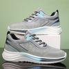 2024 New Daily Youth Outdoor Running Shoes Fashionable Thick-soled Heightening Fly-woven Summer Breathable Sports Men's Shoes