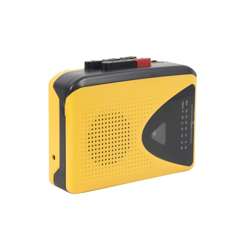 Tonivent Портативный кассетный MP3-плеер Мини-плеер для кассет с FM/AM-радио и функцией записи Портативный кассетный плеер