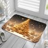 Christmas Series Door Mat Bathroom Floor Mat Kitchen Living Room Carpet