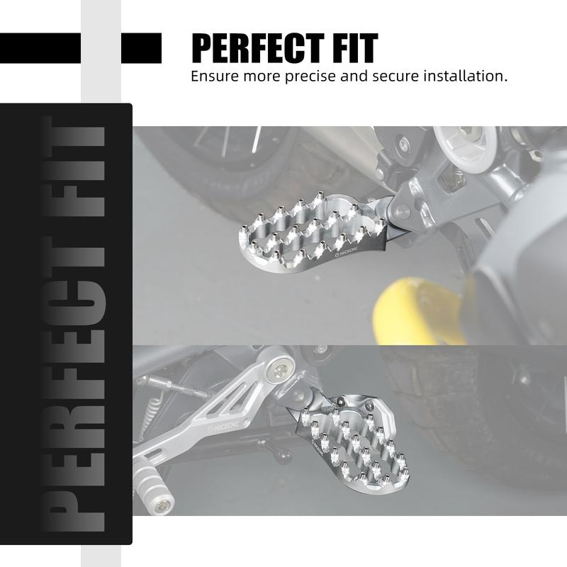 For 2013-2018 BMW R1200GS Adventure R1200GS Footpegs Foot Pedal Footrests for BMW R1250GS 2019-2023 R1250GS Adventure 2019-2024