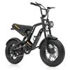 Hidoes HD-B6 Mini E- Bike with Fat Tires 500W Motor 48V10.4Ah Battery 16 Inch Wide Fat Tires Mini E-BikeAll Terrains Daily Outdoor Riding