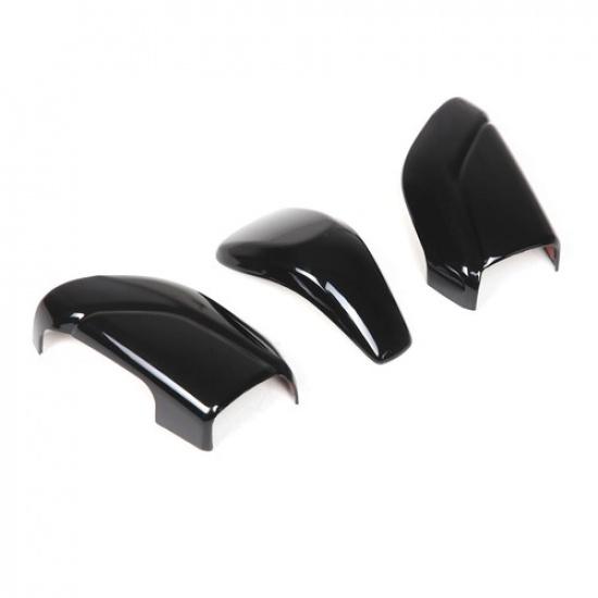 Glossy Black ABS Center Gear Shift Knob Trim Cover For Subaru WRX VB AT -24