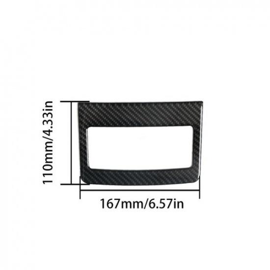 Накладка из углеродного волокна на внутреннюю заднюю центральную консоль для хранения для Toyota Camry 07-11