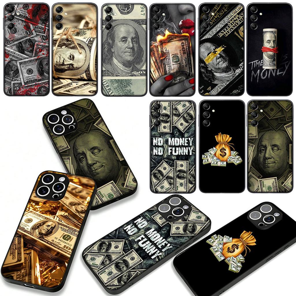 Moneys 100 D-Dollars Cover Phone Case for Xiaomi Poco X7 X6 X5 F7 F6 F8 Ultra F5 M6 M7 M8 Pro C85 C75 C65 C71 C61