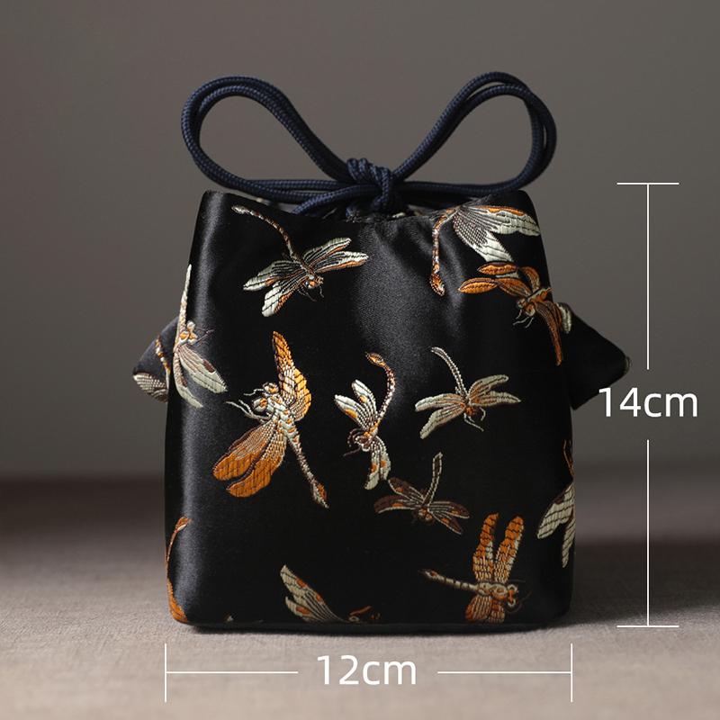 Сумка для хранения чайного сервиза на открытом воздухе, переносная защитная сумка для чайника, хлопковая сумка для чайника, сумка-органайзер для путешествий