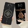 Чехол для телефона Xiaomi Poco X3 Nfc X4pro M3 C40 для Mi 12 11 10 10t 8 Note10 Lite 11ultra 11t Pro F1 Viking Vegvisir Logo Tree