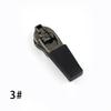 10-50 шт. 3# 5# 8# 10# Водонепроницаемые реверсивные слайдеры для нейлоновых молний, куртка, палатка, пуллер для молнии, головка, ремонт, швейные принадлежности