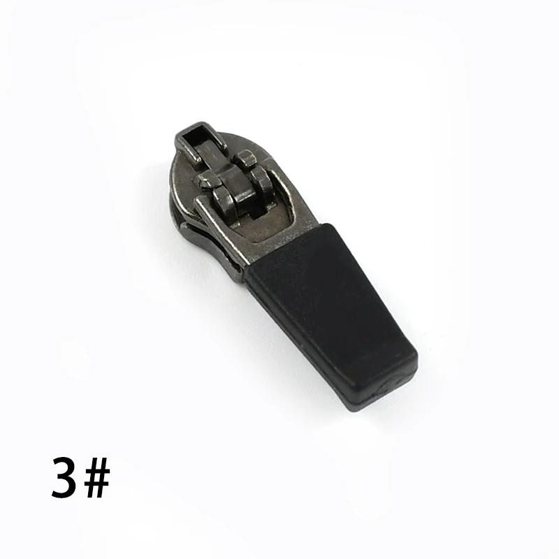 10-50 шт. 3# 5# 8# 10# Водонепроницаемые реверсивные слайдеры для нейлоновых молний, куртка, палатка, пуллер для молнии, головка, ремонт, швейные принадлежности