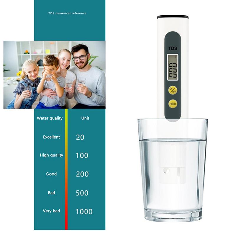 0.01 Tds Ec Ph Meter For Water Quality Digital Ph Tester Pen With 0-14 Ph Range