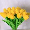 10 шт., искусственная ветка тюльпана со стеблем, реалистичная многоразовая домашняя свадебная вечеринка, искусственный цветок, цветочное весеннее украшение, реквизит для фотосессии