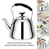 Large Capacity Whistling Teakettle Thickened Water Kettles Durable Tea Kettle