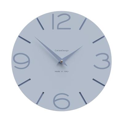 CalleaDesign SMILE Настенные часы Powder Sugar Blue