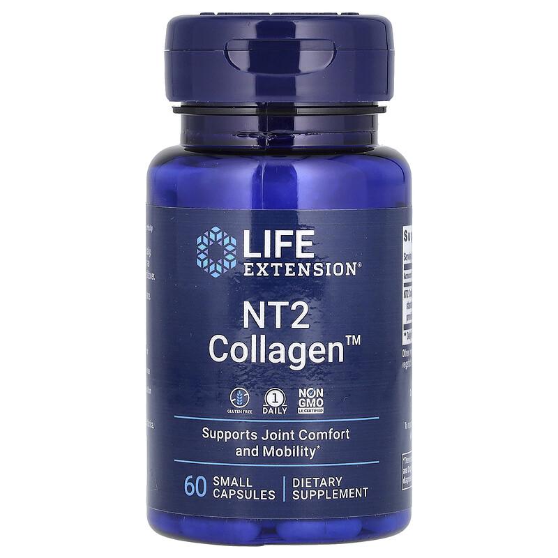NT2 Collagen, 60 Small Capsules (40 mg per Capsule)