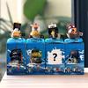 Набор моделей пиратских кораблей One Piece для детей, ПВХ, коллекционные фигурки, декор для стола, подарок