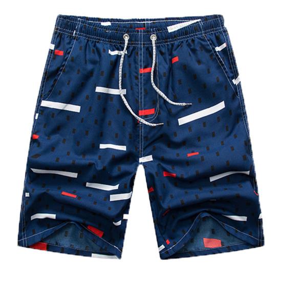 Гавайские шорты, свободные шорты с завязками, впитывающие пот, модные пляжные шорты для отдыха с принтом для серфинга