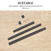 1Set Retractable Adjustable Door and Window Security -50In No Drill Sliding Glass Door Patio Entry Safety Lock Bar