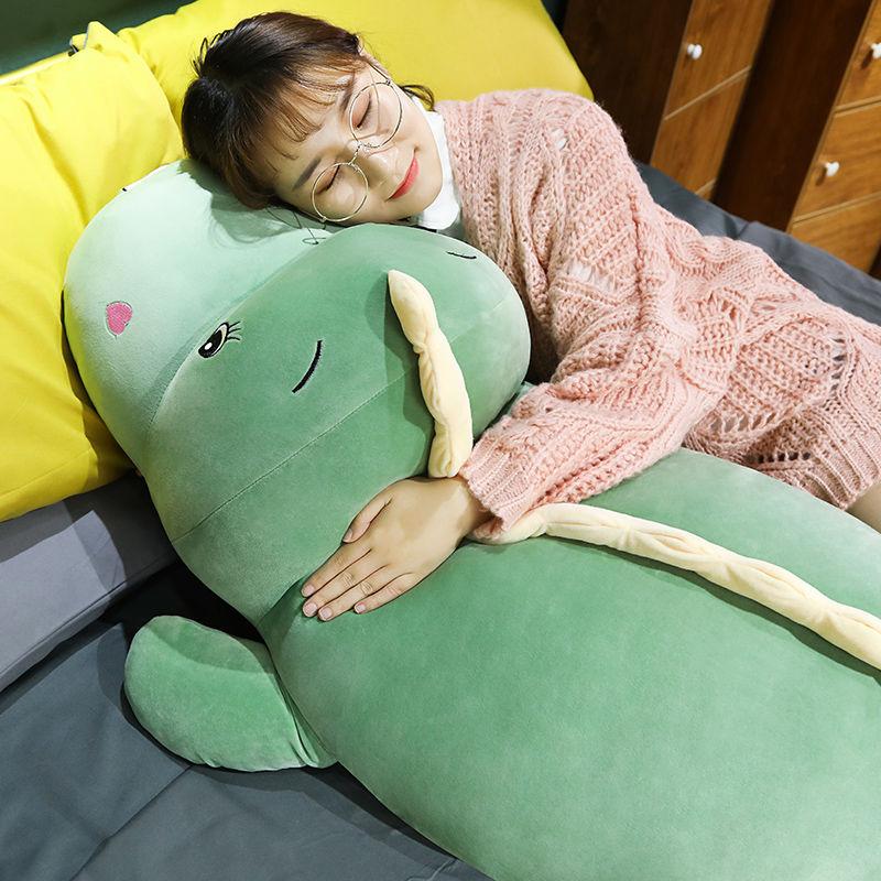 Плюшевая игрушка-динозавр, кукла, спящая с тобой на кровати, подушка, милая кукла для девочек, большая тканевая кукла, подарок на день рождения