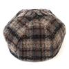 Universal Chemistry Brit Check Gray Beret Beret