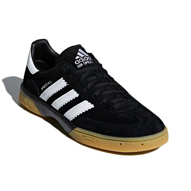 adidas Оригинальные кроссовки для гандбола Spezial, модные, повседневные, дышащие, низкие, унисекс, черно-белые M18209