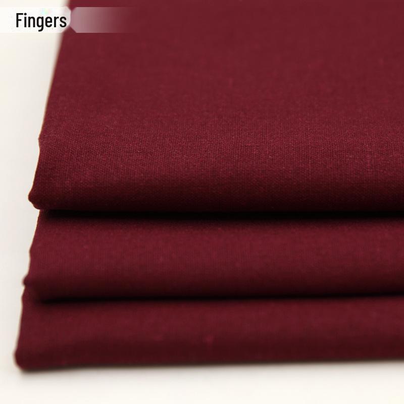 Простая синяя хлопковая и льняная ткань для вышивки своими руками и ручного пэчворка