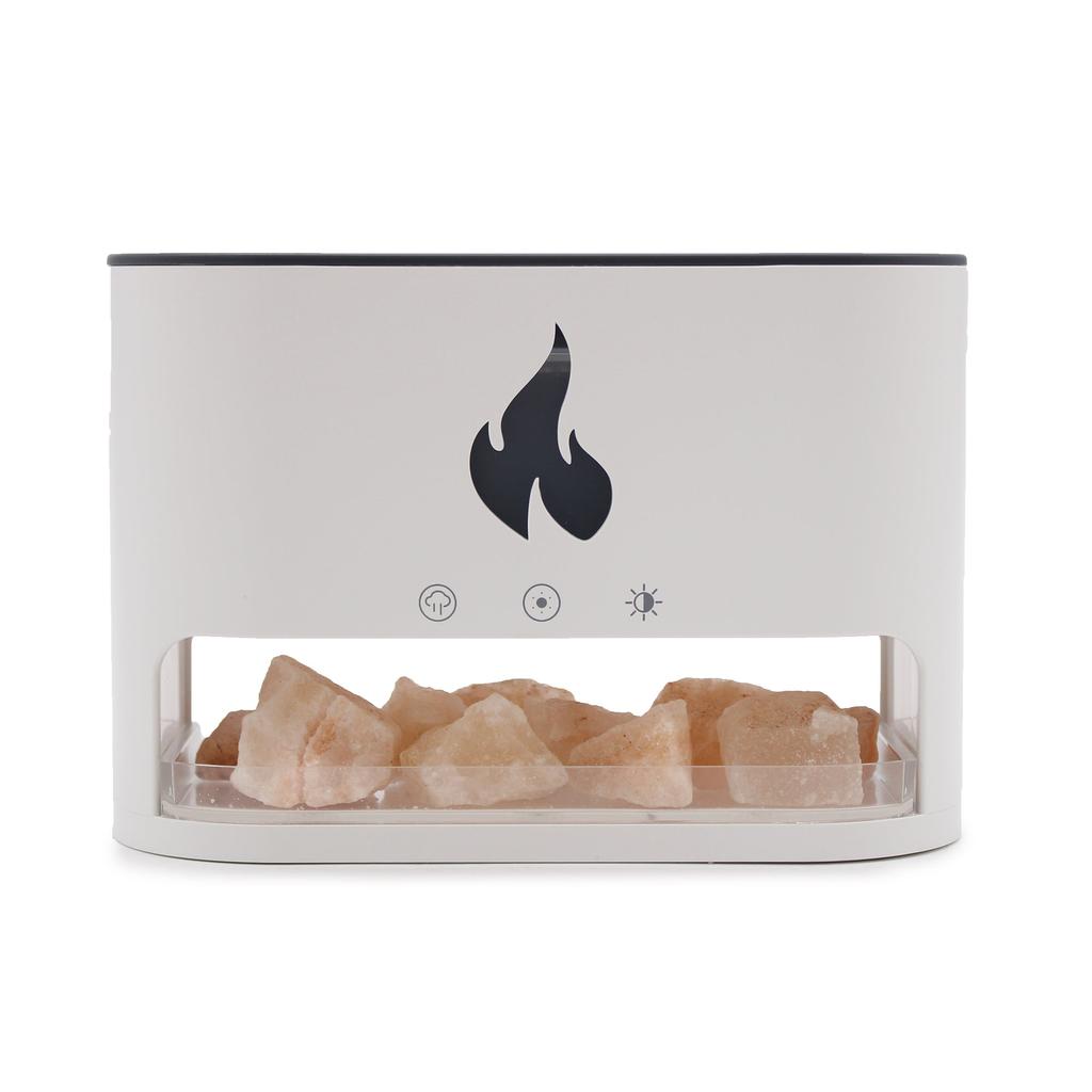 Essential Oil Diffuser Flame Effect Himalayan Salt USB-C