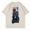 Summer Fashion Men's T-shirt Graphic Cool Style Street Anime Retro T-shirt Men's T-shirt Solo Plain Sung Jin-Woo Casual Pure Cot