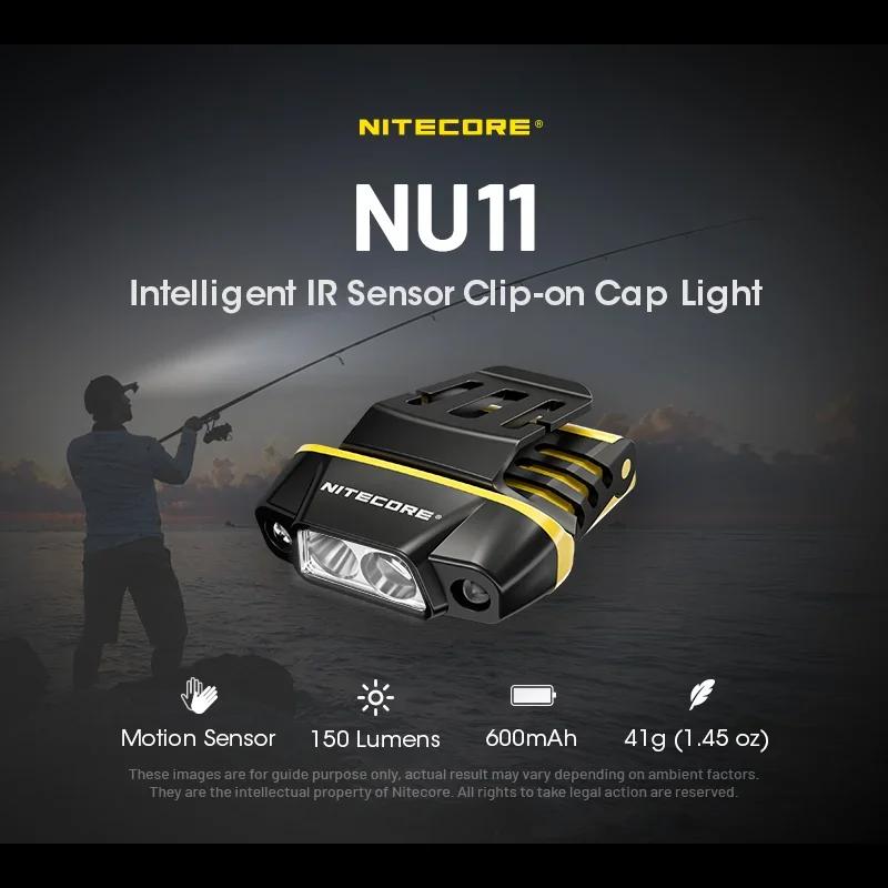 NITECORE NU11 150Lumens Rechargeable Headlamp