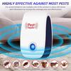 Safe Ultrasonic Pest Repeller Electronic Mouse Cockroach Mosquito Insect Repellent Effective Pest Control Exterminator Essential