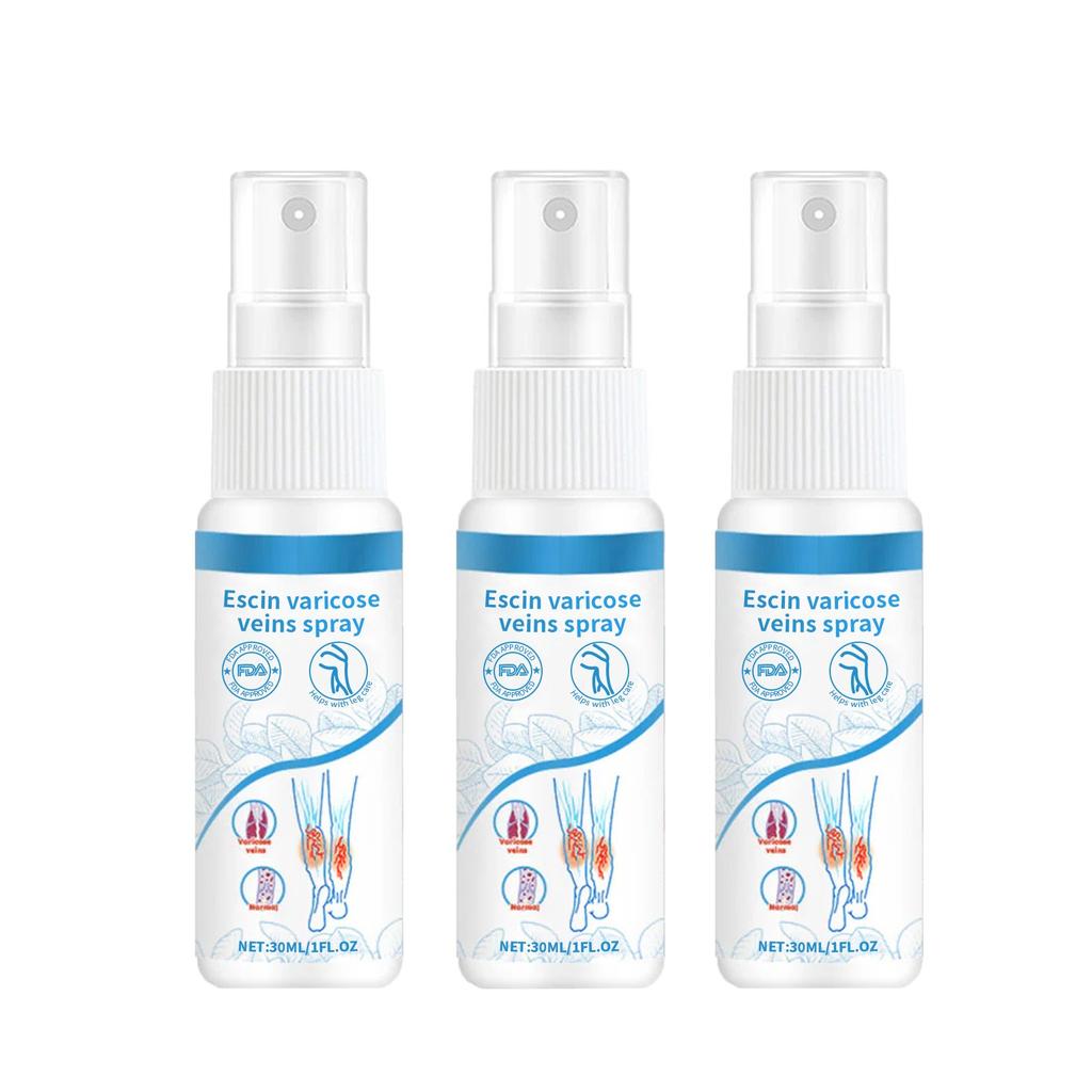 Escin Varicose Veins Spray,Varicose Veins Spray,Varicose Veins Spray,Varicose Veins Soothing Spray 30ML